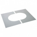 Plaque de finition plafond pour pente de toit 0/10° PPG 0/10°180230 PLAQ.PROPRETE 0/10°GALVA180230