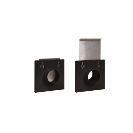 Kit arrivée d'air frais obturable étanche 60 80 ou 100mm