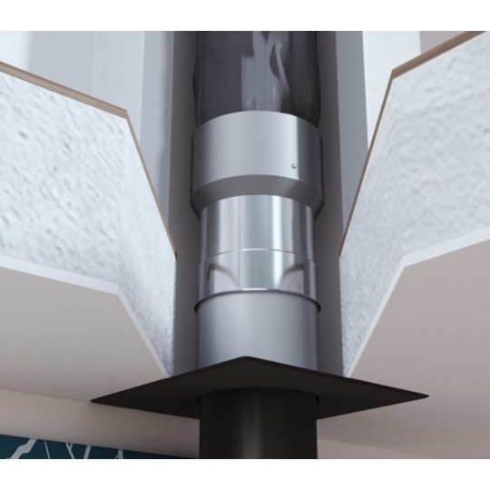 Kit conduit tubage isolé 100mm Slimflex