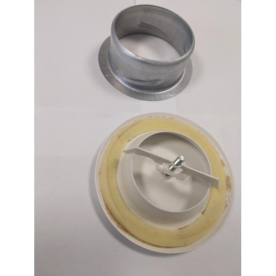 Kit de canalisation d'air chaud Ø80 100 ou 125mm