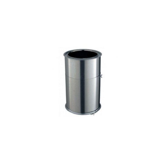 ELEMENT DROIT REGLABLE INOX/INOX ø150