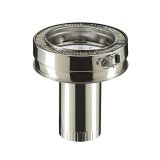 Raccord simple paroi / double paroi vers buse P 150TZ-...BU Diamètre 100