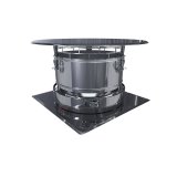 Kit sortie des fumées pour boisseau 30x30