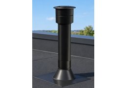 Comment installer un poêle granulés étanche avec conduit concentrique sur un toit plat